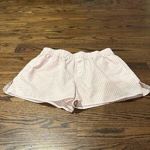 Beverly and Beck Pink Gingham Women's Shorts Size Small